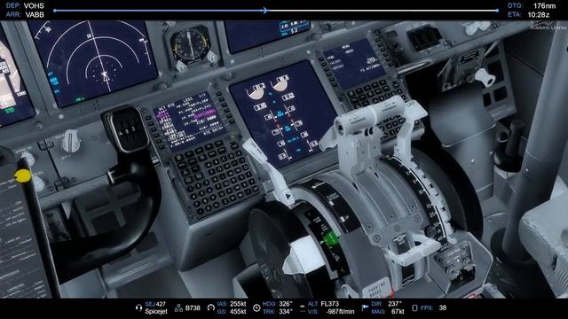 [P3D V4.2] VOHS ✈ VABB | PMDG 737-800WL NGX | SEJ427 смотреть онлайн