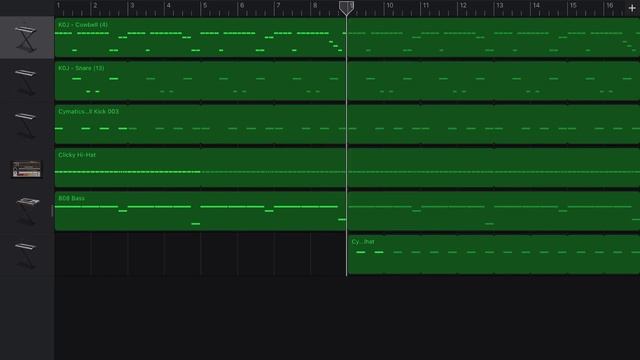 Drift Phonk beat made in GarageBand iOS 3 смотреть онлайн