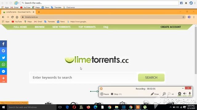 how to download a movie in window 10 with the a apps and a website named lime torrent and u torren смотреть онлайн