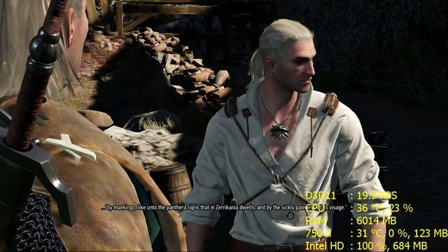 The Witcher 3: Wild Hunt | i5 6500 | 16GB RAM | Intel HD 530 | 720p смотреть онлайн