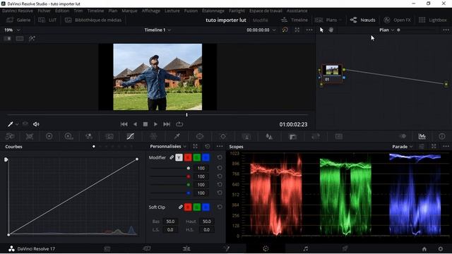 Comment installer LUTS dans Davinci Resolve 17 - 18 смотреть онлайн