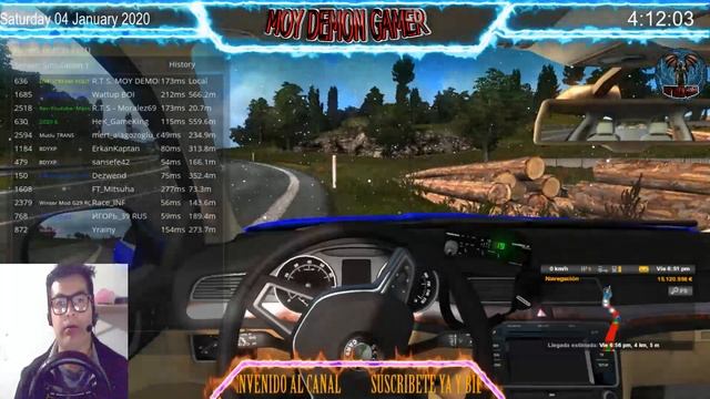 🔴EURO TRUCK SIMULATOR 2 CON MORALEZ DE MADRUGADA JAJAJA смотреть онлайн