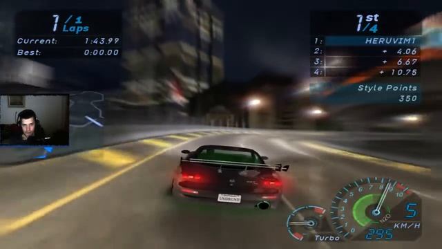 NFSU Need for speed Underground ep#5 Vremenska game kapsula смотреть онлайн