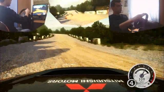 Colin McRae: DiRT 2 - Mitsubishi Lancer EVO - Logitech Momo (SweetFX GFX Mod) смотреть онлайн