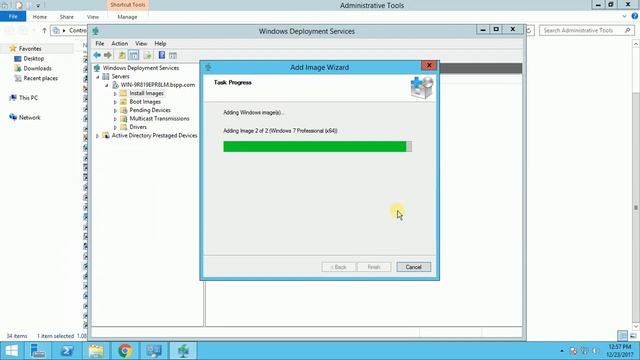 How to Configure Windows Deployment Service in Windows Server 2012 R2 Part 2 смотреть онлайн