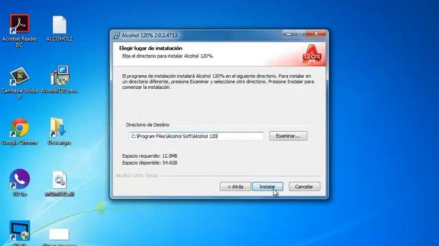 Descargar e Instalar alcohol 120% + crack W7 y XP смотреть онлайн