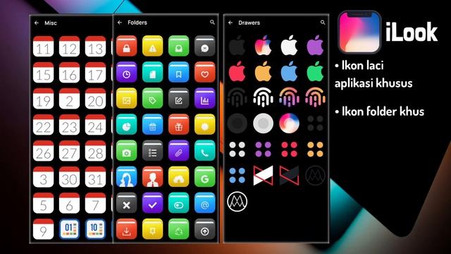 iLOOK Icon_ GayaApple_ UX THEME 4.4 Apk Patched смотреть онлайн