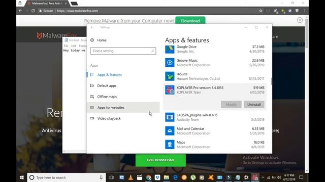 Uninstall KO PLAYER WATCH AND REPEAT смотреть онлайн