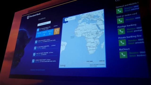 Standard Bank Windows 8 app launch.MP4 смотреть онлайн