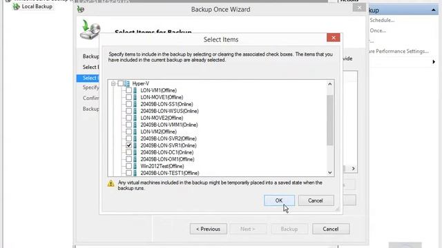 20409 Demo45 Backingup and Restoring VMs With Windows Backup смотреть онлайн