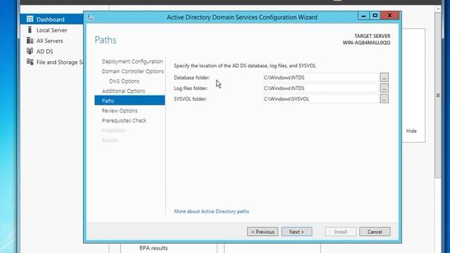 How To Install Active Directory On Windows server 2012R2 Using VMware смотреть онлайн