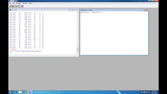 Lecture-04 writing code setting your working directory windows(R programming) смотреть онлайн