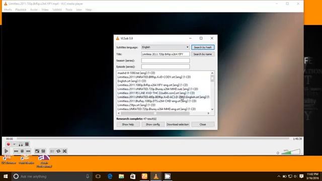 How to download Subtitles with Vlc ! Save Your Time ! смотреть онлайн