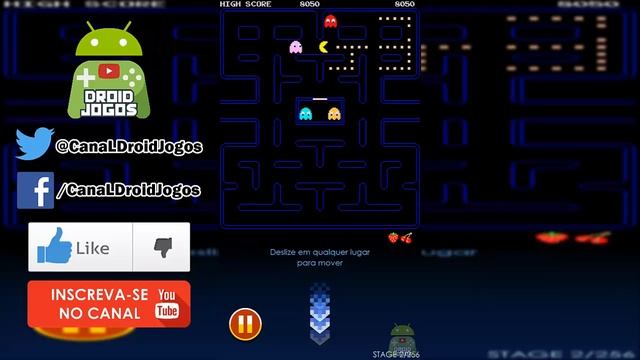 🎮 GAMEPLAY - PAC-MAN ANDROID смотреть онлайн