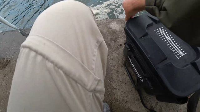 Ловимо Саргана на металеві приманки з пірсів Одеси! смотреть онлайн