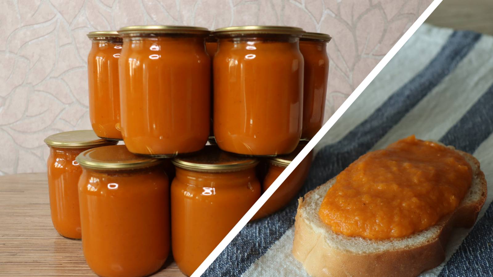 ИКРА ИЗ КАБАЧКОВ на зиму | домашняя КАБАЧКОВАЯ ИКРА получается особенно вкусной! смотреть онлайн