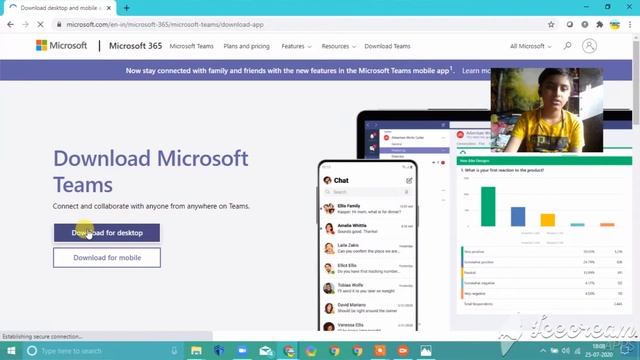 How to download MS Team in your PC смотреть онлайн
