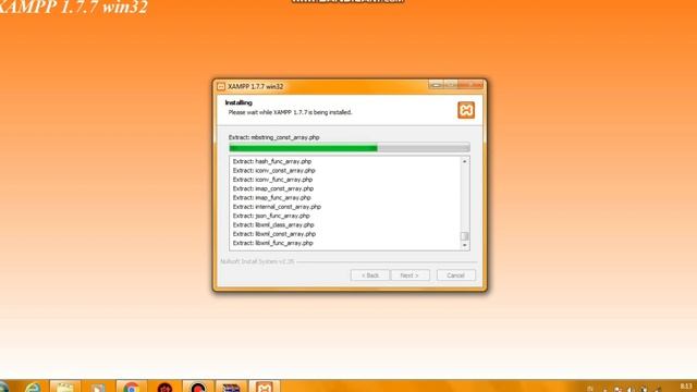 Tutorial menginstal xampp di windows 7 32bit dan Tutorial Membuat Database смотреть онлайн