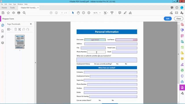 How to Edit a Fillable PDF in Adobe Acrobat Pro DC 2022 смотреть онлайн