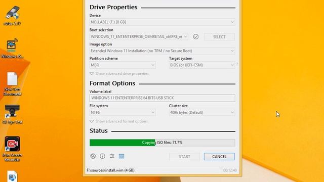 Make bootable pendrive for Windows 11 no tpm 2.0 no secure boot смотреть онлайн