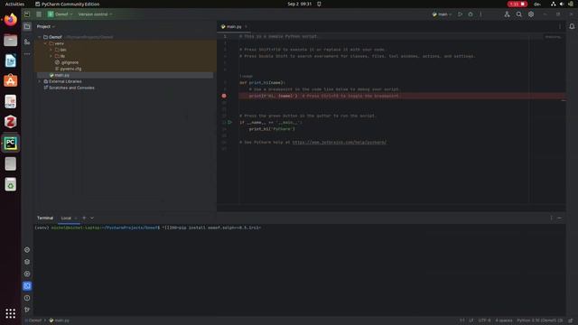 How to install oemof open energy modelling framework with Ubuntu and PyCharm смотреть онлайн