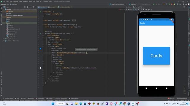 Cards in Flutter for Beginners - Deep Dive смотреть онлайн