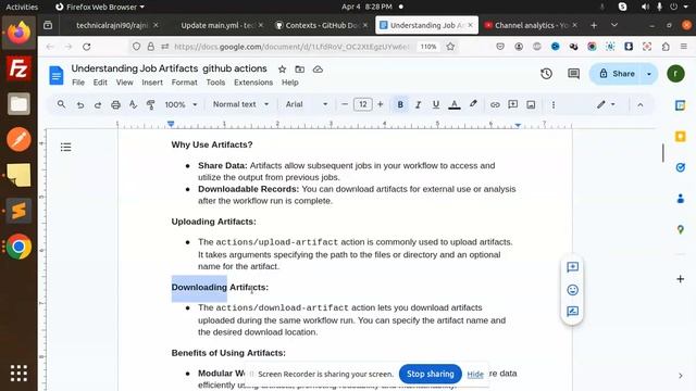 GitHub Actions Tutorial #15 Understanding Job Artifacts GitHub Actions смотреть онлайн