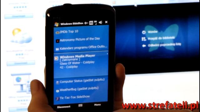 Windows SideShow na Windows Mobile смотреть онлайн