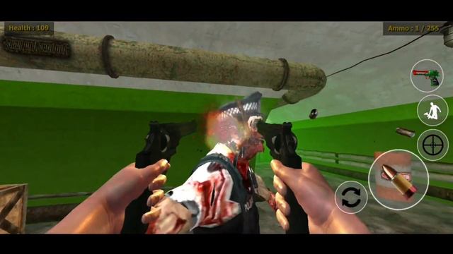 Zombie Evil Horror 4 - Shadow Target - Zombie FPS Shooting Game - Android GamePlay смотреть онлайн