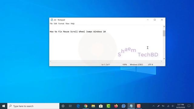 How to Fix Mouse Scroll Wheel Jumps Windows 10 смотреть онлайн