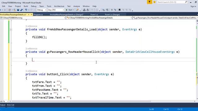 How To Add New Record to Database Table Part 2 in C Sharp смотреть онлайн