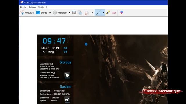 Comment faire des captures d'écran avec Windows 7/8/10 смотреть онлайн