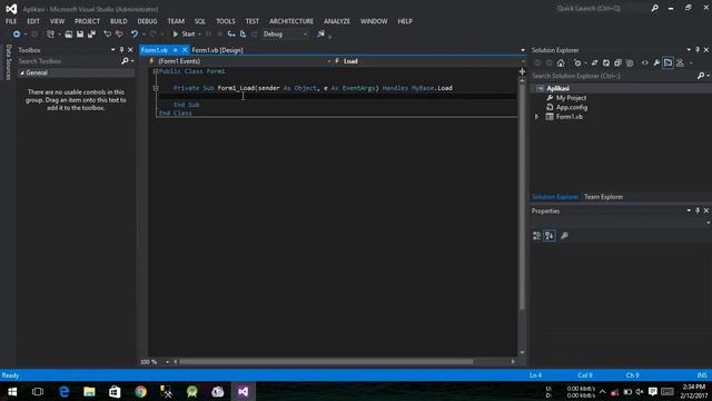 Membuat Aplikasi Windows Form, Button dan Label Dengan VB.NET смотреть онлайн