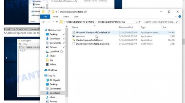 How to recover encrypted files from Volume shadow copies (Using Shadow Explorer)
