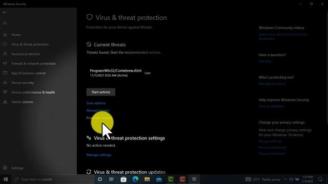 How to Disable or Enable Windows Defender on Windows 10 Tuitorial смотреть онлайн