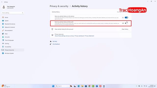 Kiểm Tra Lịch Sử Việc Làm Đã Sử Dụng Trên Windows | How to use Activity History on Windows 11 смотреть онлайн