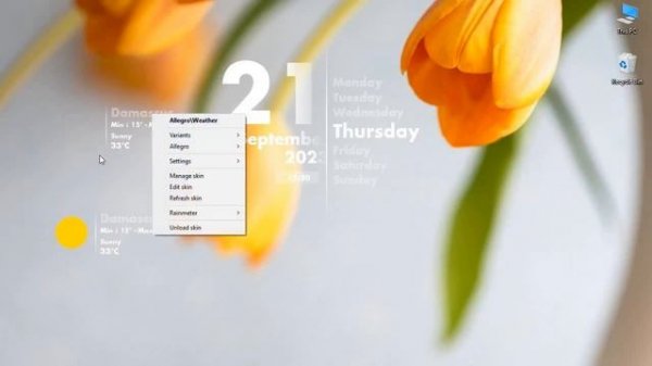 Rainmeter Weather has been fixed