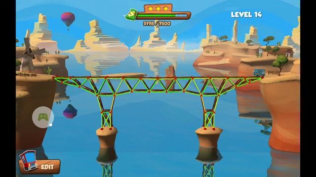 Bridge Builder Simulator – Normal 1-24 Level, 3 Star смотреть онлайн