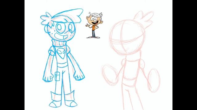 Redesigning Lincoln Loud From “The Loud House” #theloudhouse #loudhouse