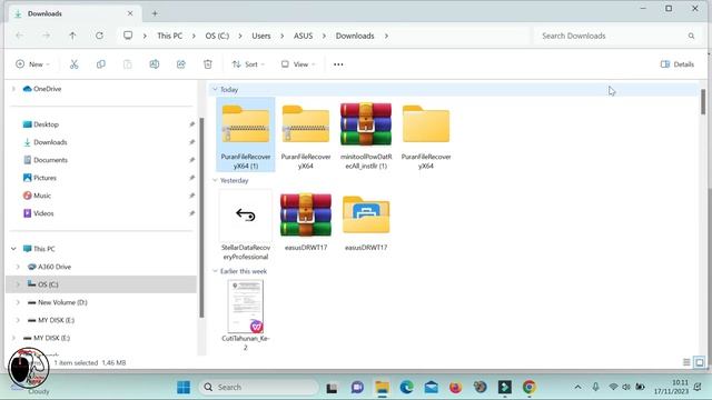 TUTORIAL - MENGEMBALIKA FILE, DATA, DOKUMEN YANG TERHAPUS PERMANEN - смотреть онлайн