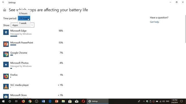 Windows 10 April October 2018 update How to know what apps are draining your laptop or tablet batte смотреть онлайн