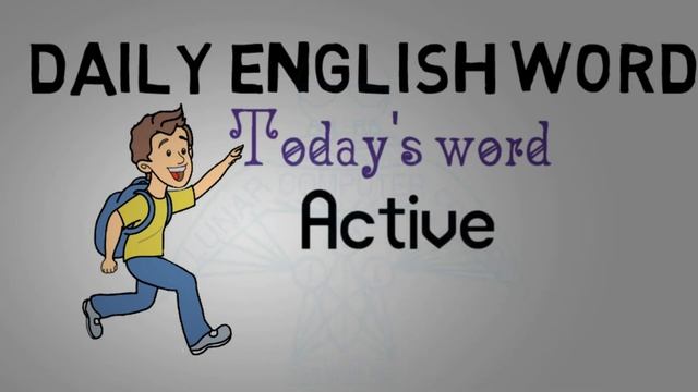 Daily English Word - Active | Lunar Computer College смотреть онлайн