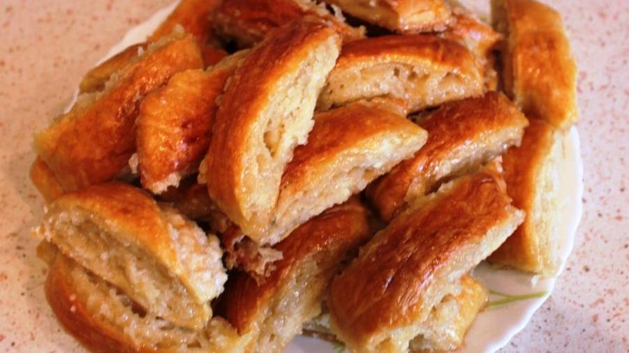 Печенье гата. Очень вкусно к чаю. Кухня Армении. смотреть онлайн