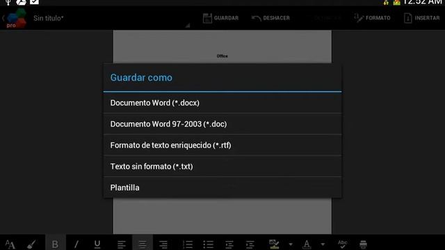 OfficeSuite 7 - Crear, vizualiza y edita documentos en Android смотреть онлайн