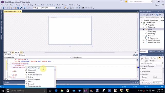 Add picture background in wpf window смотреть онлайн