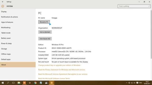 Cara Menggati Nama Komputer di Windows 10 смотреть онлайн