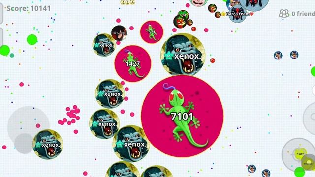 LIZARD TAKEOVER 🦎(AGAR.IO MOBILE) смотреть онлайн