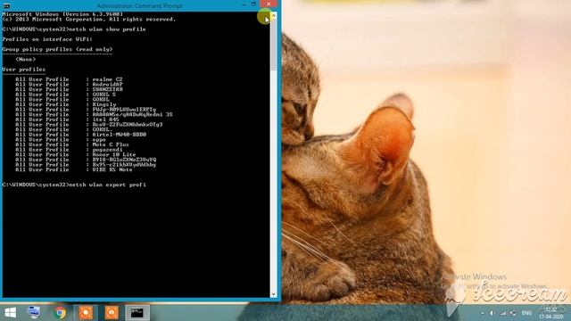how to recover wifi password using cmd for all win7/8/8.1/10 смотреть онлайн