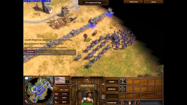 Age of Empires III V.18 Blood, Ice and Steel [act 3 (Hold the Fort)] смотреть онлайн