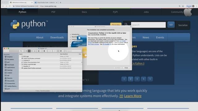3 Installing Python 3 and an IDE Windows, Mac, and Linux | Introduction смотреть онлайн